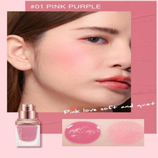 O.TWO.O Natural and Reddish Liquid Blush - BlushyLady