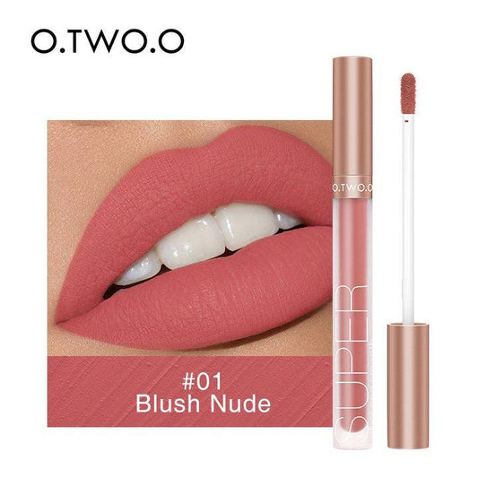O.TWO.O Honey Whisper Velvet Matte Lip Glaze:-In 5 Shades - BlushyLady