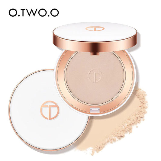 O.TWO.O Silky Moisturizing Makeup Setting Powder Compressed Powder - BlushyLady