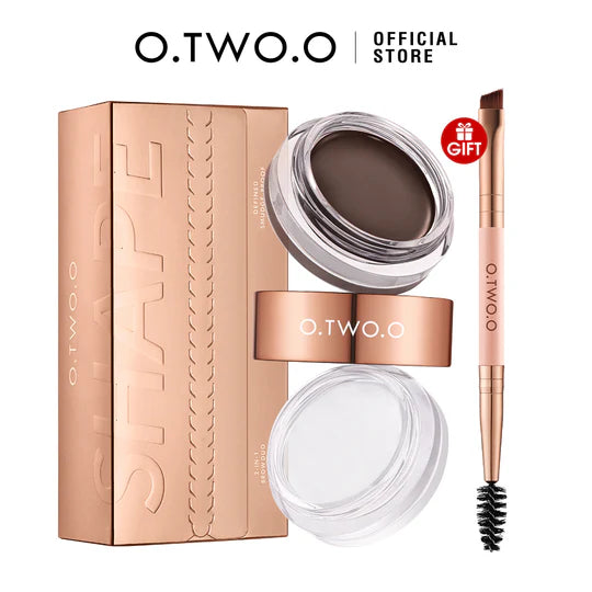 O.TWO.O 2 IN 1 Eyebrow Wax & Eyebrow Cream