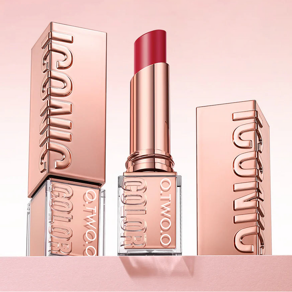 O.TWO.O New Satin Texture Lipstick Silly Extension High Pigment