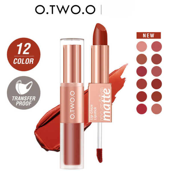 O.TWO.O 2 in 1 Double Head Lipstick and Lip Mud