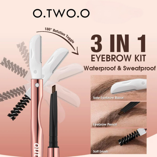 O.TWO.O 3 in 1 Eyebrow Pencil