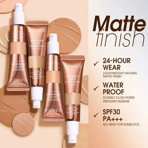 O.two.O New Arrival  Matte Finish Foundation