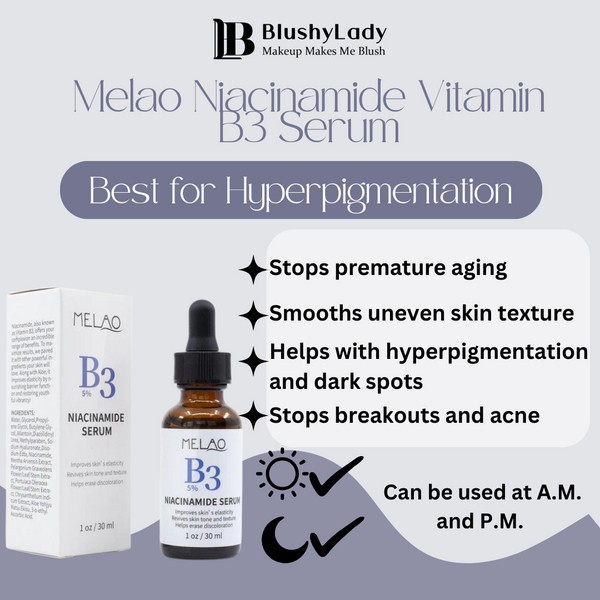 Melao Niacinamide Vitamin B3 Serum : 30 ml