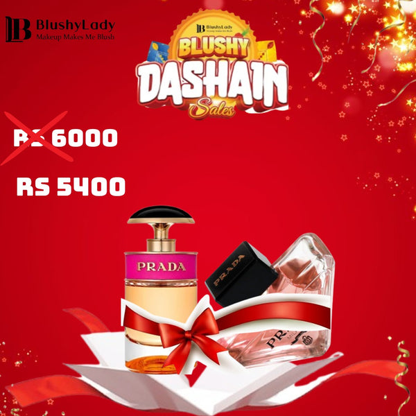 Dashain Combo Set (Prada Candy EDP-6.5ml And Prada Paradoxe Eau de Parfum : 7ml)