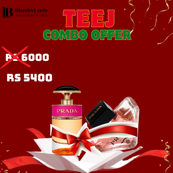 Combo Set (Prada Candy EDP-6.5ml And Prada Paradoxe Eau de Parfum : 7ml)