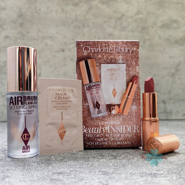 Charlotte Tilbury Mini Set Pillow Talk + Setting Spray +Magic Cream