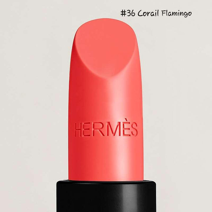 Rouge Hermes, Satin lipstick, Rouge Casaque - BlushyLady