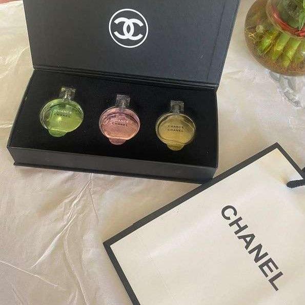 Chance Chanel Eue De Toilette 3 in 1(7.5ml) Perfumes Set box – BlushyLady