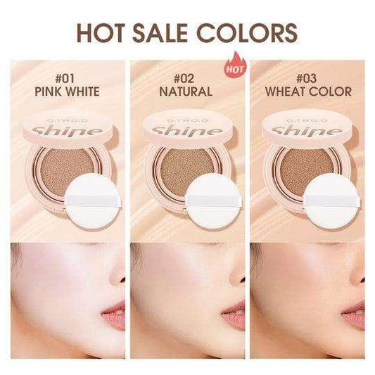 O.TWO.O SHINE Air Cushion BB Cream Foundation - BlushyLady