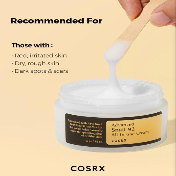 Cosrx Advanced Snail 92 All in one Cream-100 ml - BlushyLady