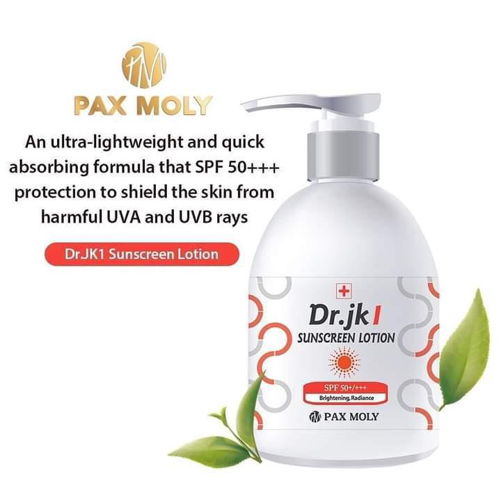 Pax Moly Dr. JK1 Sunscreen Lotion with SPF 50+/+++ - BlushyLady