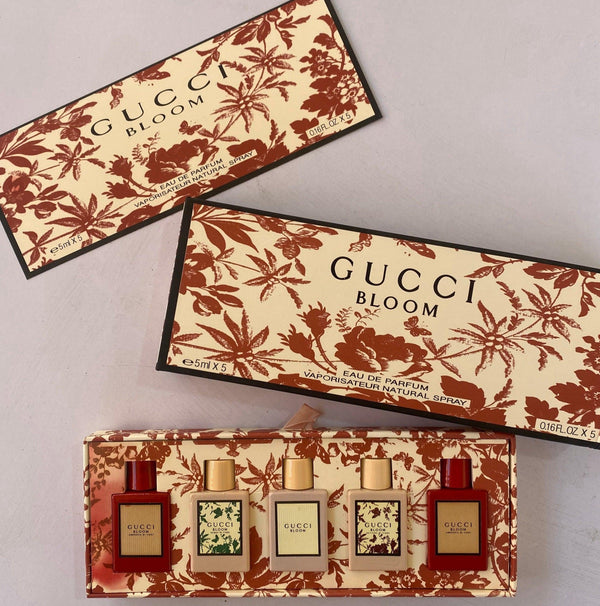 Gucci 5-In-1 Perfume Gift Set Box - BlushyLady