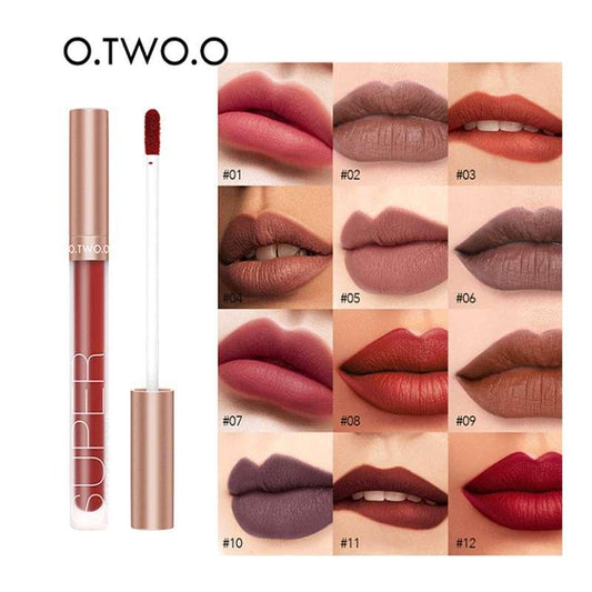 O.TWO.O Honey Whisper Velvet Matte Lip Glaze:-In 5 Shades - BlushyLady