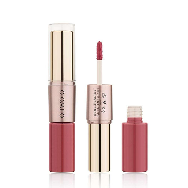 O.TWO.O 2 in 1 Matte liquid Lipstick- In 4 Shades - BlushyLady