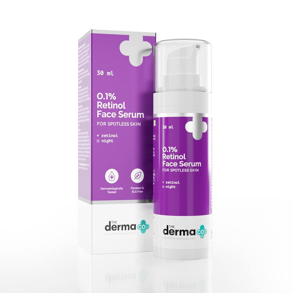 The Derma Co 0.1% Retinol Face Serum :- 30 ml - BlushyLady