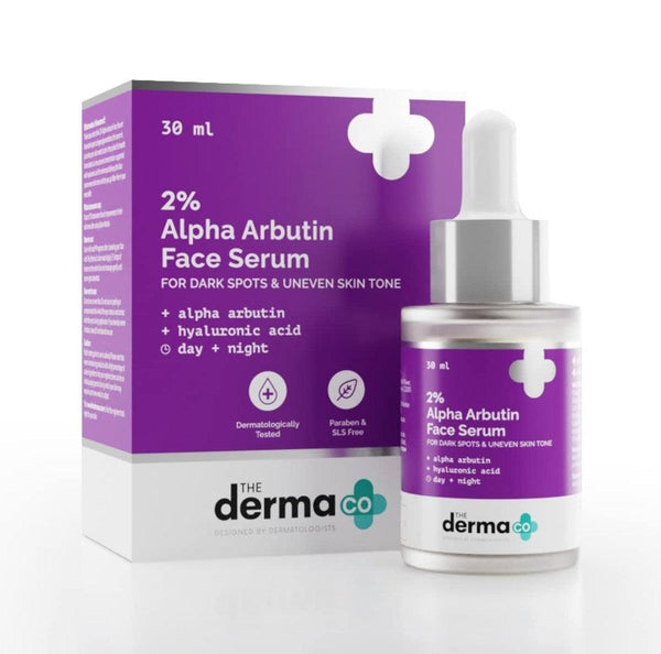 The Derma Co 2% Alpha Arbutin Face Serum - 30ml - BlushyLady