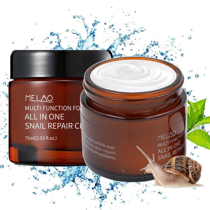 Melao Multi Functional Snail Repair Cream:-75 ml - BlushyLady
