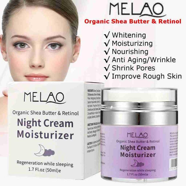 Melao Night Cream Moisturizer:-40 gm - BlushyLady