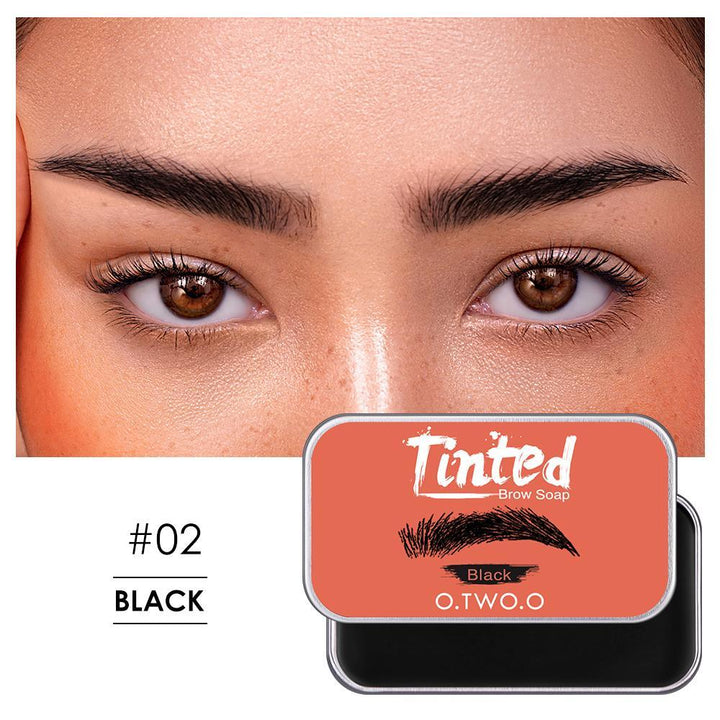 O.TWO.O 3 Colors Eyebrow Styling Soap 3 Color Upgraded Pigmented Eyebrow Gel Waterproof Long-lasting Eyebrow Lift Wax Makeup For Eyebrow - BlushyLady