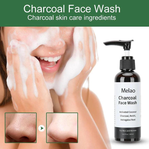 Melao Charcoal Face Wash:-100 ml - BlushyLady