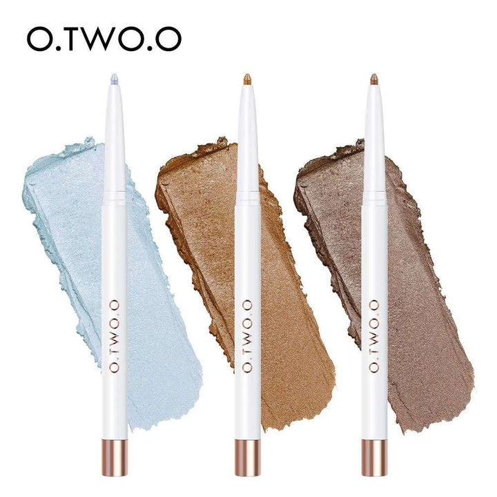 O.TWO.O 12 Colors Eye Shadow Pencil Multi-Effect Eyeshadow Stick - BlushyLady