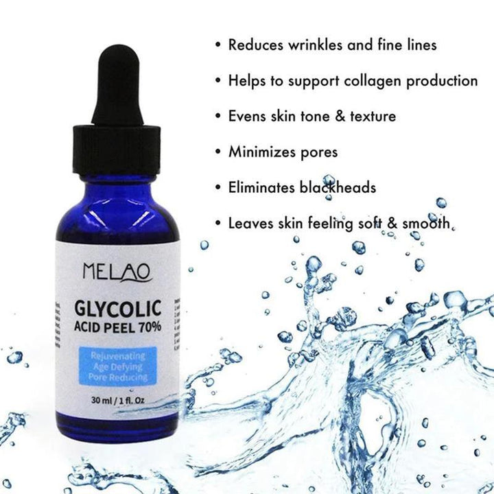 Melao Glycolic Acid skin Peel 70% - 30 ml - BlushyLady