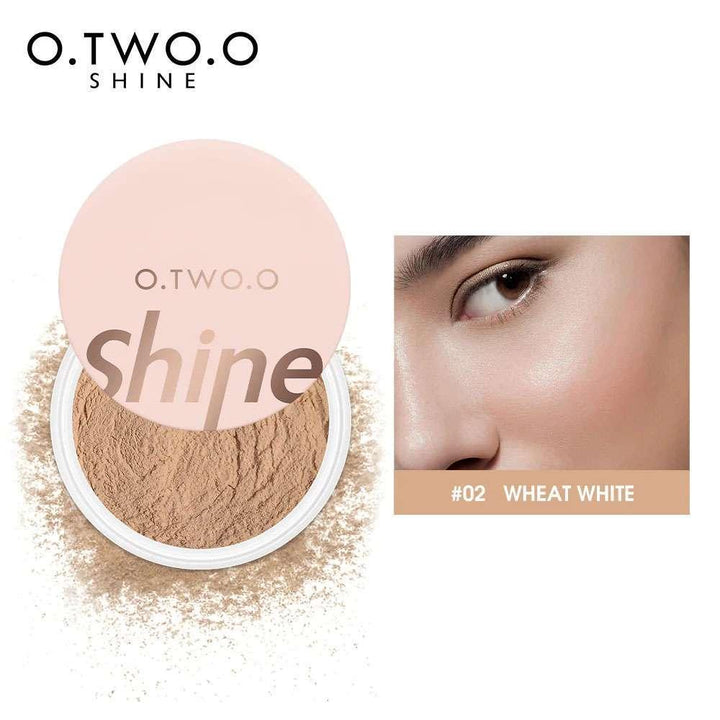 O.TWO.O SHINE Series Delicate Oil Control Loos Powder - BlushyLady