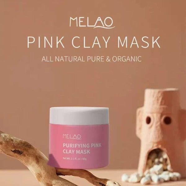 Melao Purifying Pink Clay Mask :- 60 gm - BlushyLady