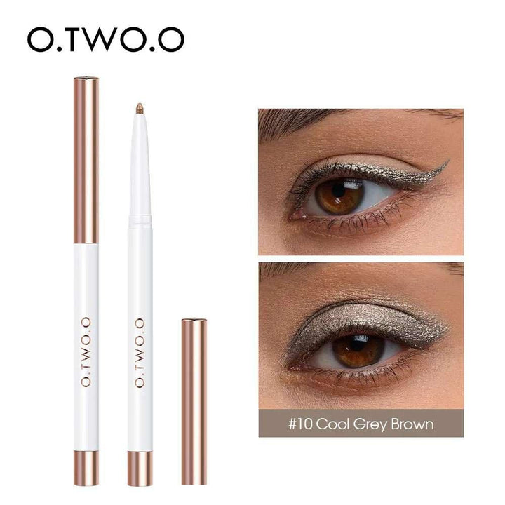 O.TWO.O 12 Colors Eye Shadow Pencil Multi-Effect Eyeshadow Stick - BlushyLady