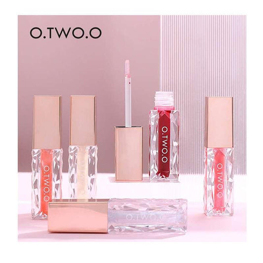 O.TWO.O Clear Crystal Berry Lip Gloss:-In 3 Shades - BlushyLady