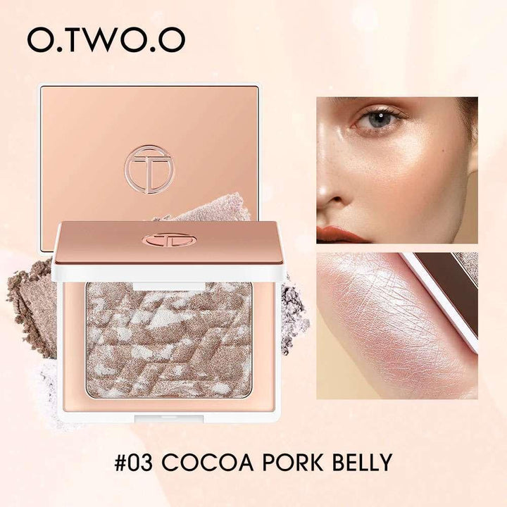 O.TWO.O Good Quality Face Highlighter Palate - BlushyLady