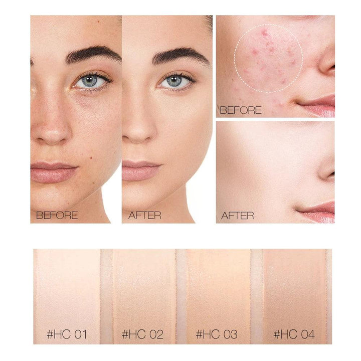 O.TWO.O Liquid Concealer Cream Waterproof Long Lasting Full Coverage Concealer:-In 3 Shades - BlushyLady